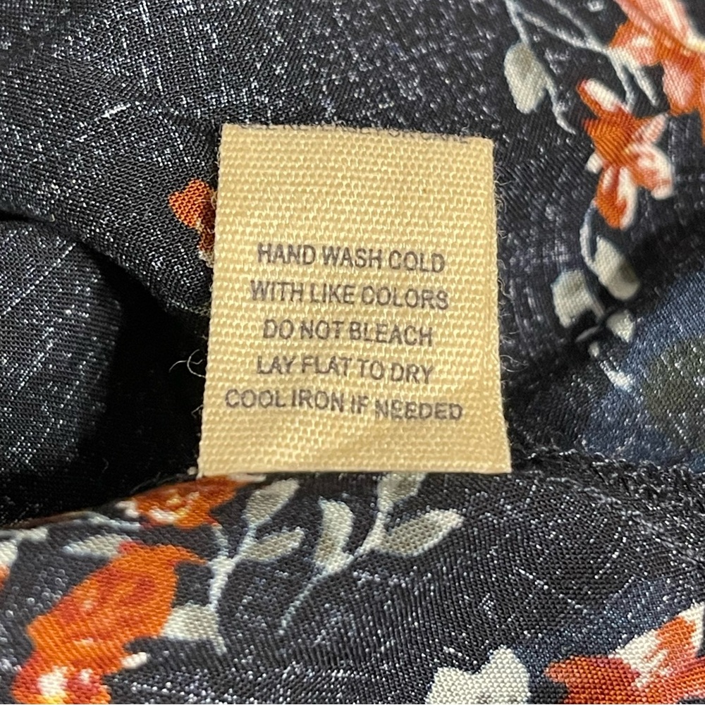 Black Floral Dress by Sky and Sparrow - Picture 9 of 10